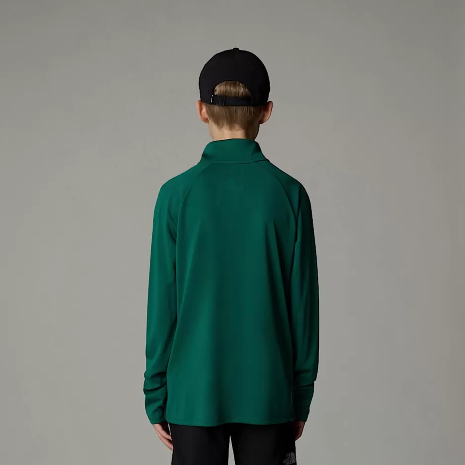 Haut à Manches Longues Et Col Zippé Never Stop Pour Enfant<The North Face Best Sale