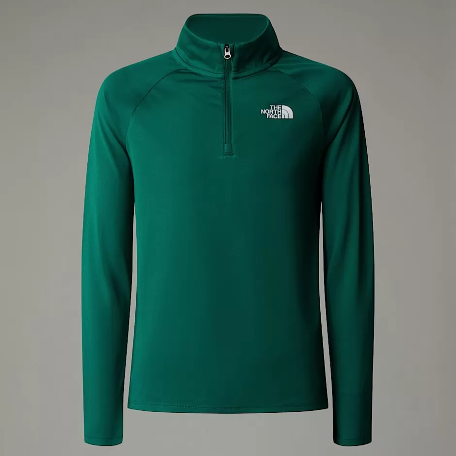 Haut à Manches Longues Et Col Zippé Never Stop Pour Enfant<The North Face Best Sale