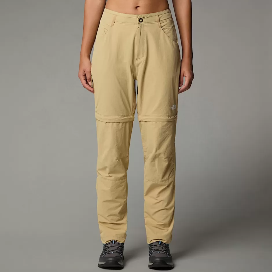 Pantalon Convertible Droit Exploration Pour Femme<The North Face Cheap