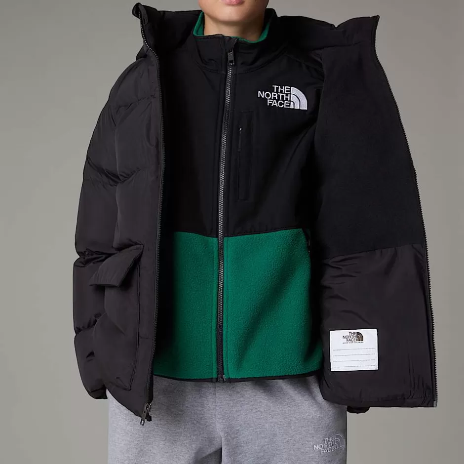 Parka Courte En Duvet Et Polaire North Pour Enfant<The North Face Best Sale