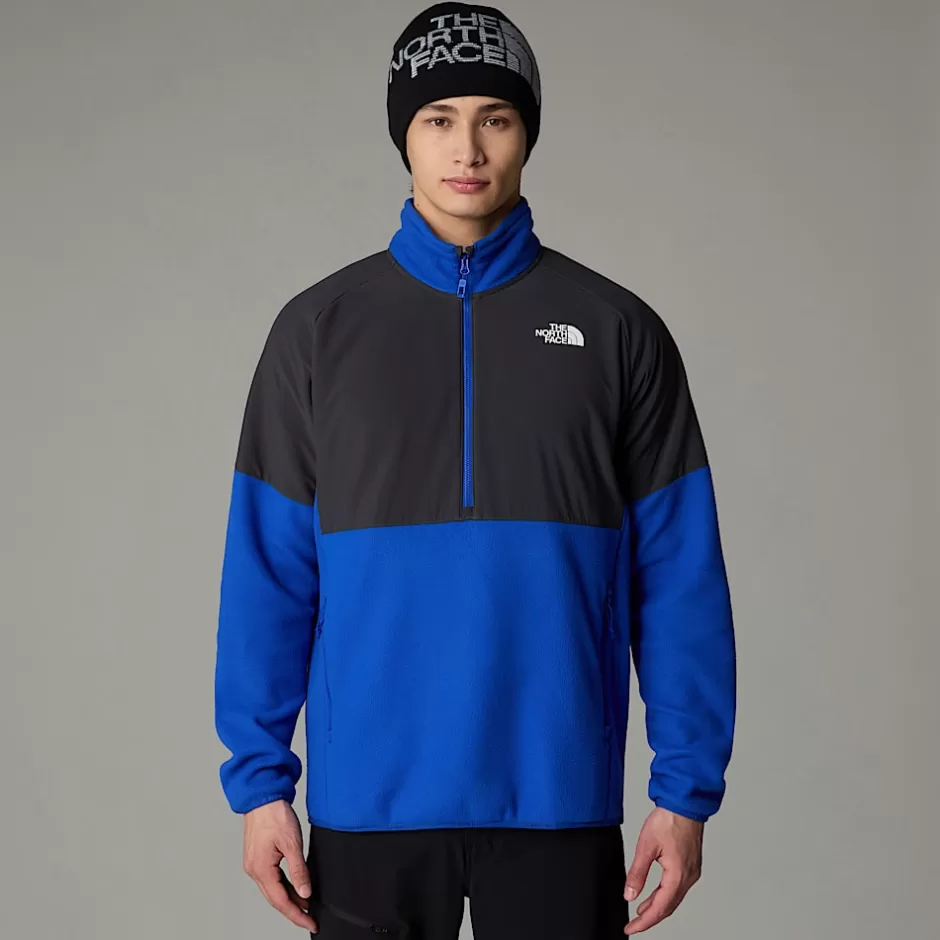 Polaire épaisse Demi-zippée Glacier Pour Homme<The North Face Cheap