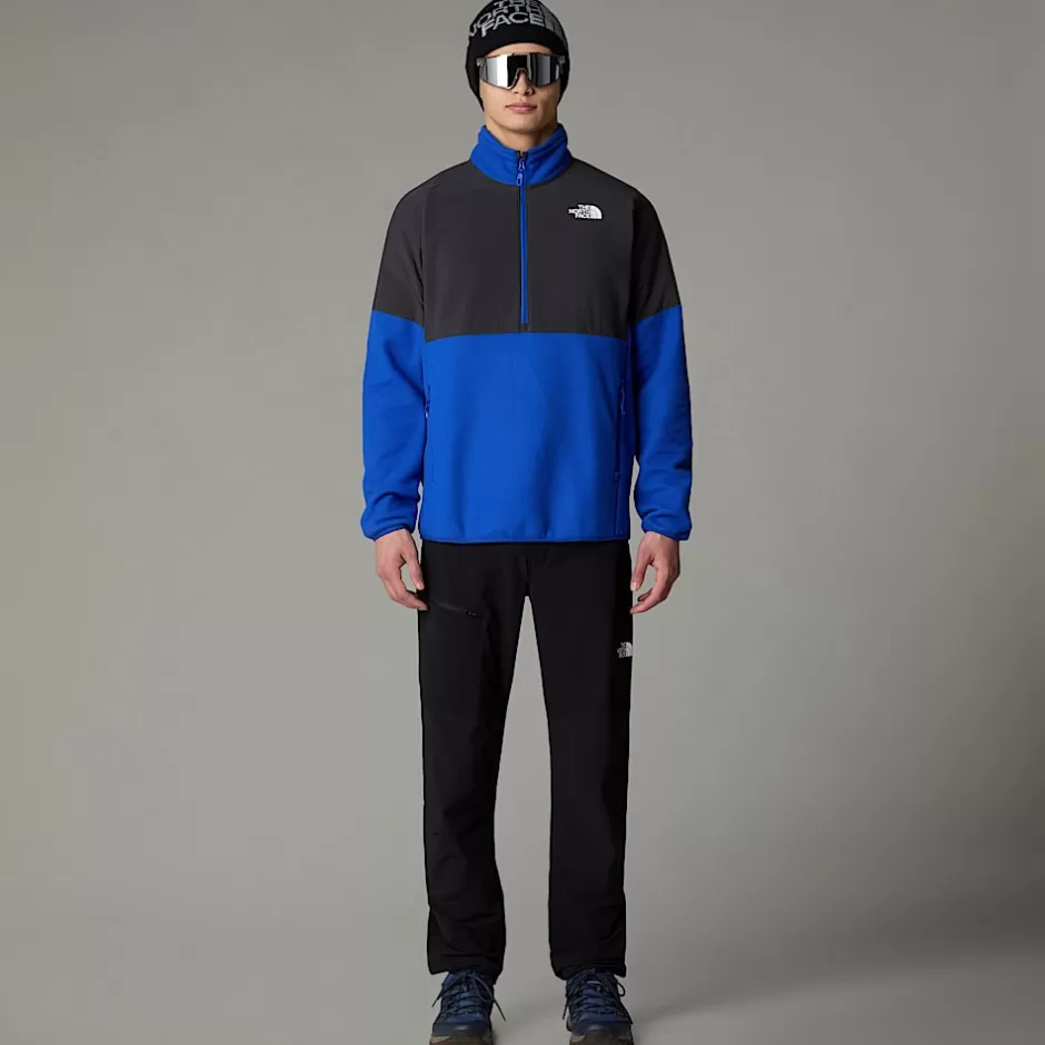 Polaire épaisse Demi-zippée Glacier Pour Homme<The North Face Cheap