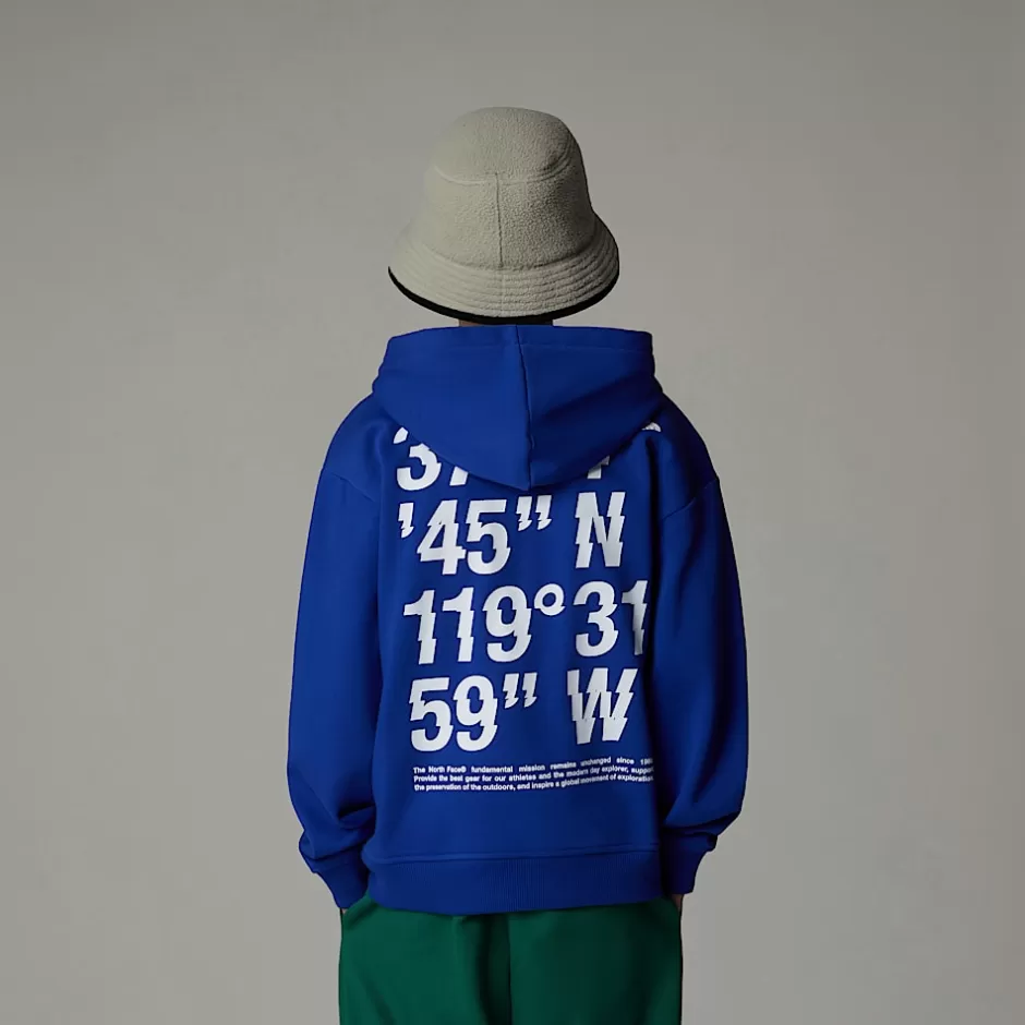 Sweat à Capuche Oversize Coordinates Graphic Pour Garçon<The North Face Hot