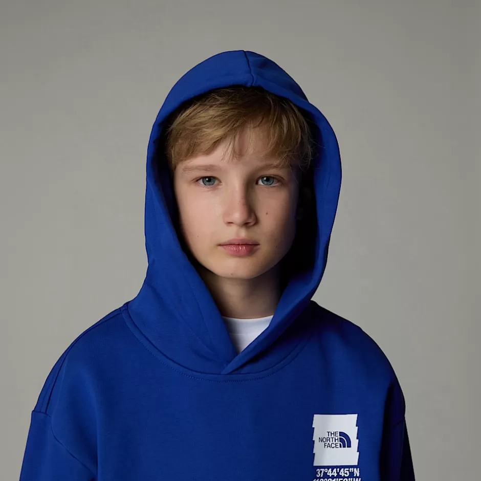 Sweat à Capuche Oversize Coordinates Graphic Pour Garçon<The North Face Hot