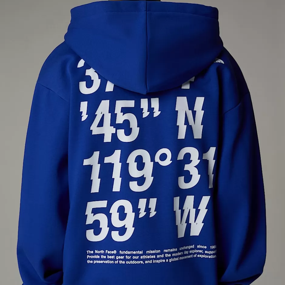 Sweat à Capuche Oversize Coordinates Graphic Pour Garçon<The North Face Hot