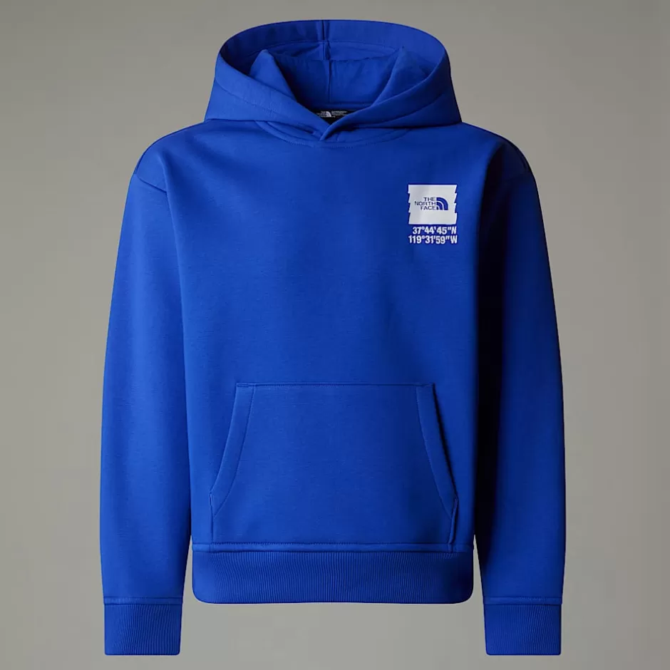 Sweat à Capuche Oversize Coordinates Graphic Pour Garçon<The North Face Hot