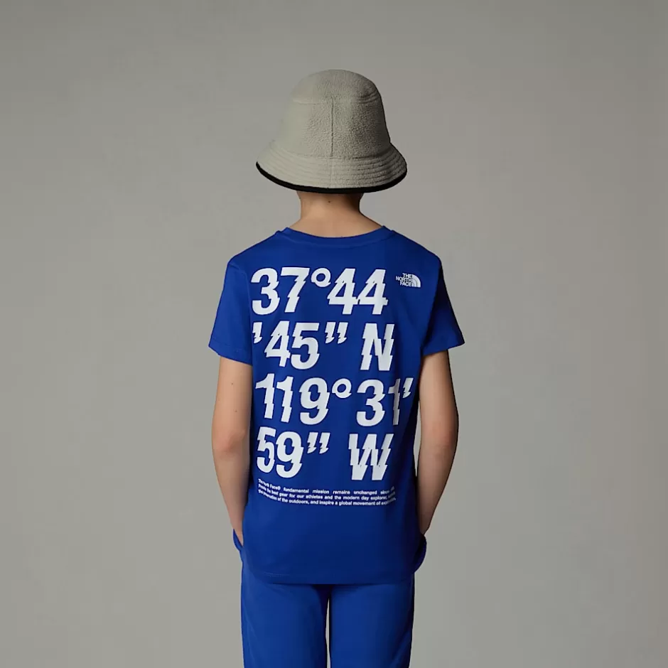 T-shirt Coordinates Graphic Pour Garçon<The North Face Clearance