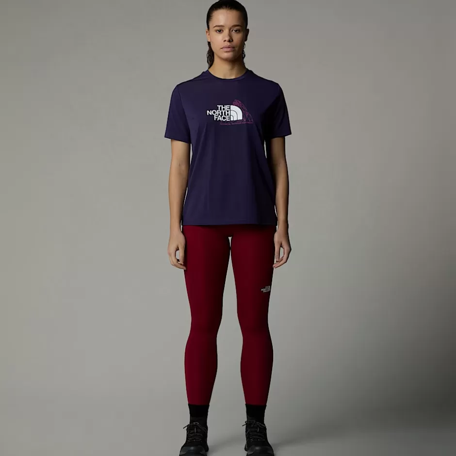 T-shirt Foundation Mountain Pour Femme<The North Face Cheap