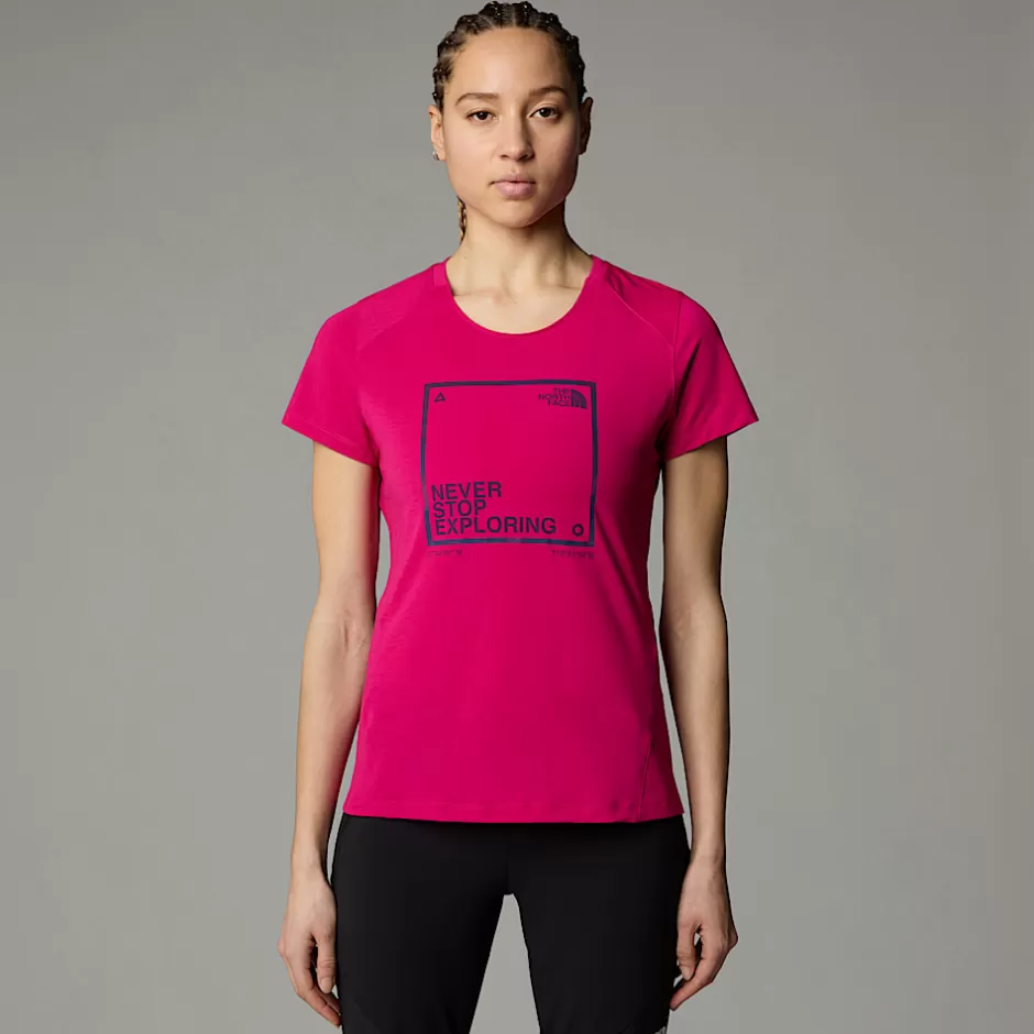 T-shirt Lightning Graphic Pour Femme<The North Face Discount