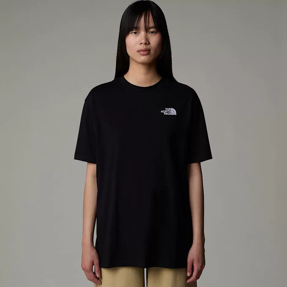 T-shirt Oversize Simple Dome Pour Femme<The North Face New