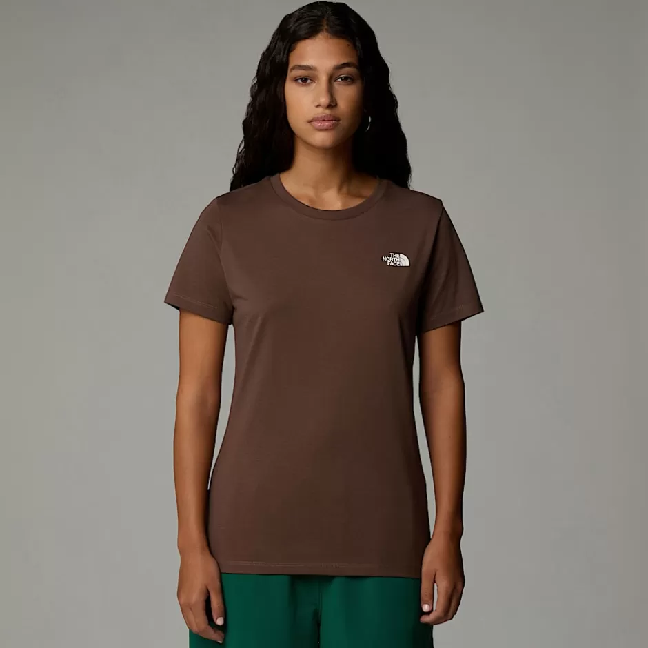 T-shirt Simple Dome Pour Femme<The North Face Cheap