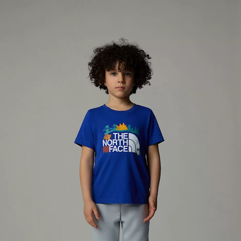 T-shirt Trail Map Graphic Pour Enfant<The North Face New