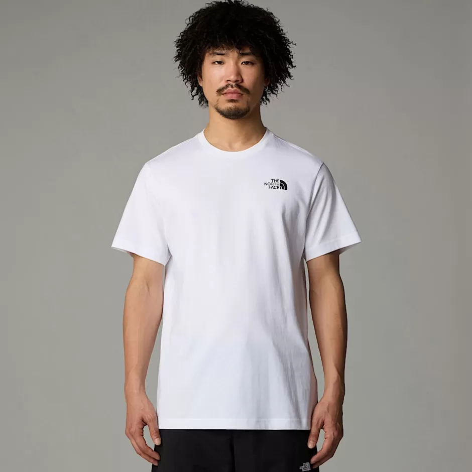 T-shirt Vertical Pour Homme<The North Face Cheap